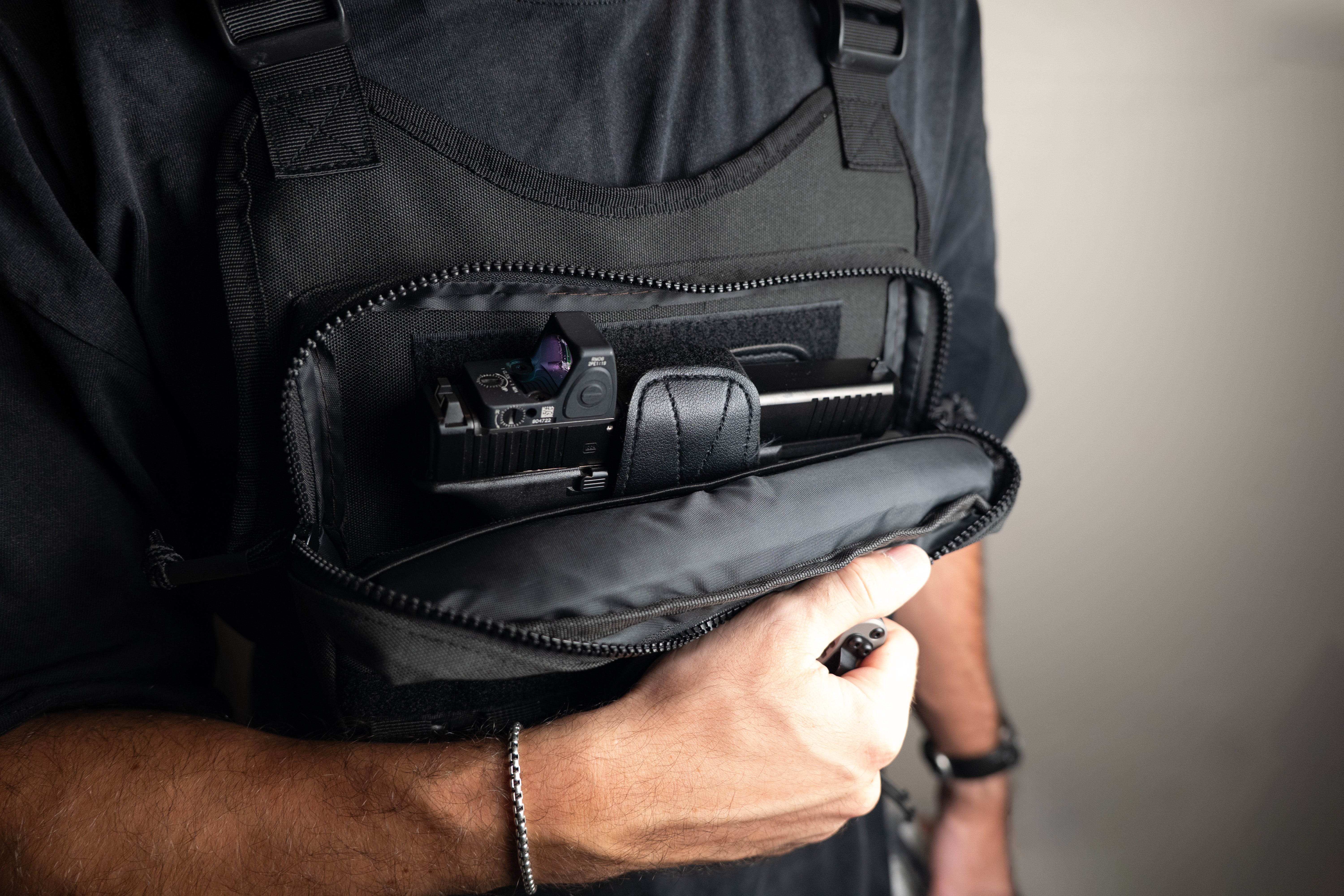 Every Day Carry Chest Rig (Black)